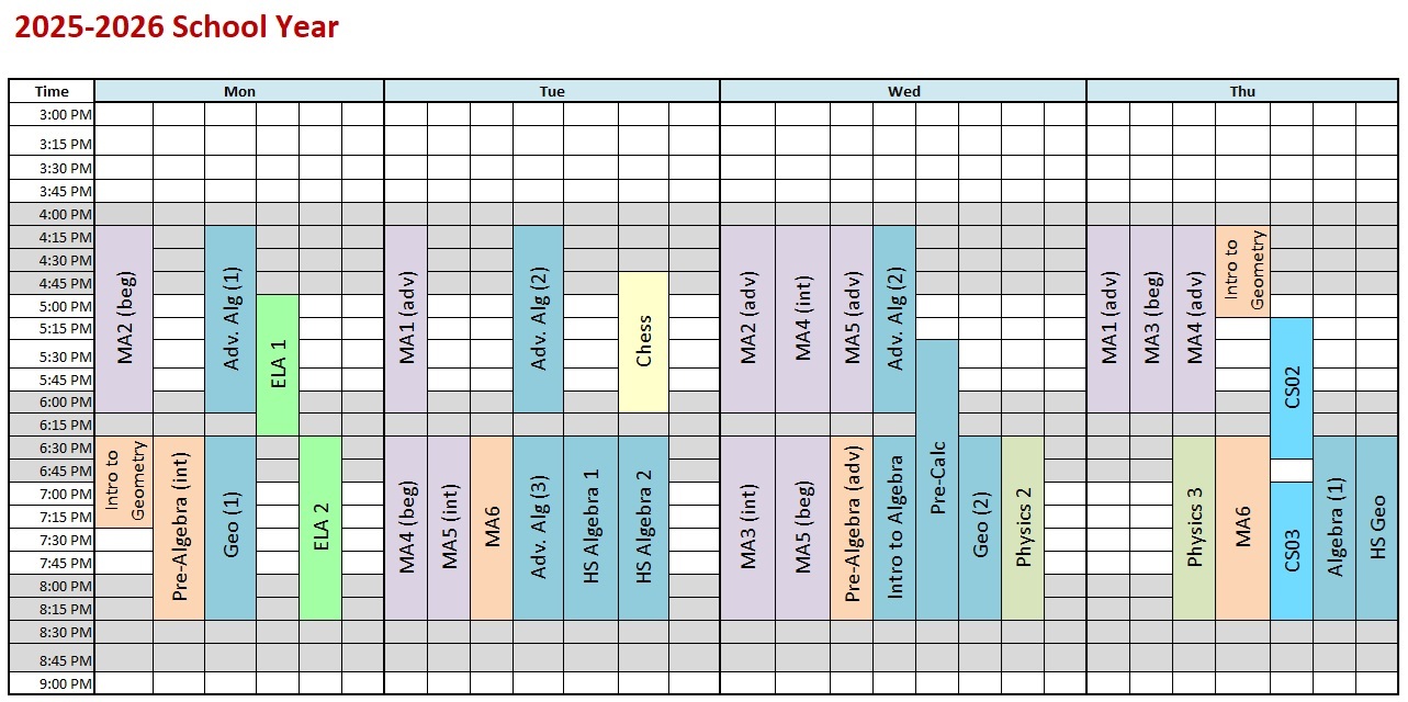 Schedule 2025_1 - v9