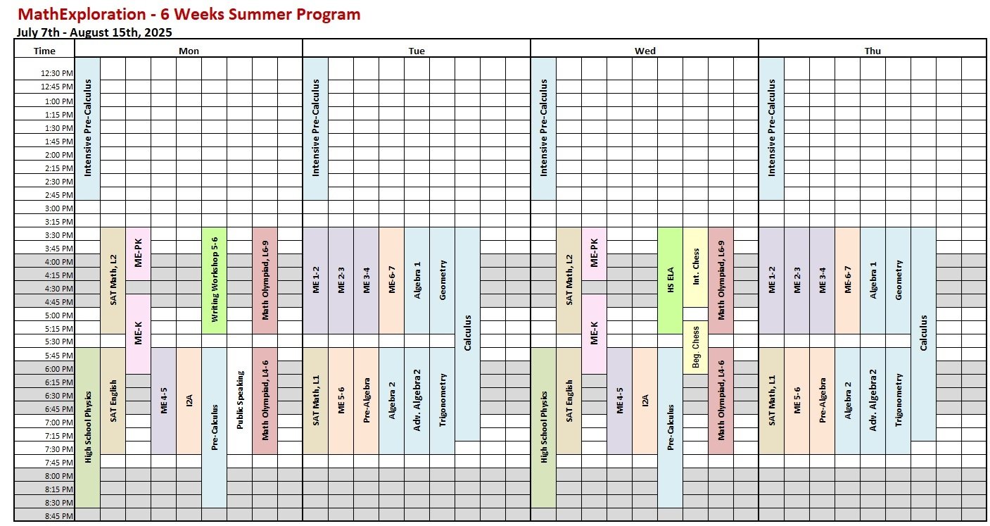 Summer Schedule 2025_v10