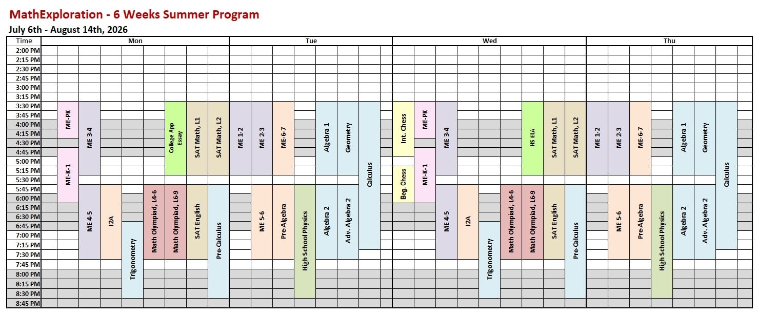 Summer Schedule 2026_v6