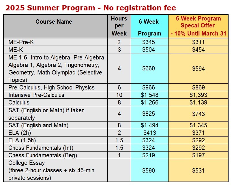 Summer Tuition 2025_10%_v2